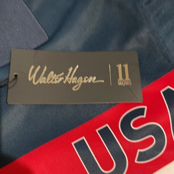 NEW w/TAGS Walter Hagen USA Golf Shirt 🇺🇸 ⛳️ size small - Picture 4 of 9